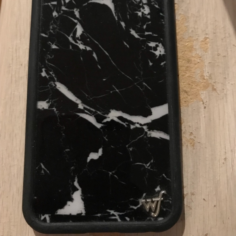 Wildflower Black Marble iPhone 6/6s Case